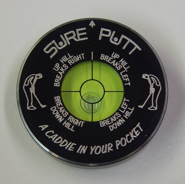 Sure Putt Pro Golf Green Reader -  Black