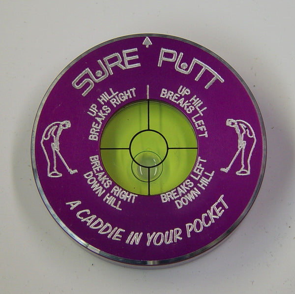 Sure Putt Pro Golf Green Reader - Purple