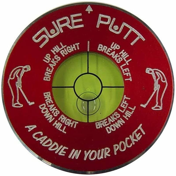 Sure Putt Pro Golf Green Reader - Red