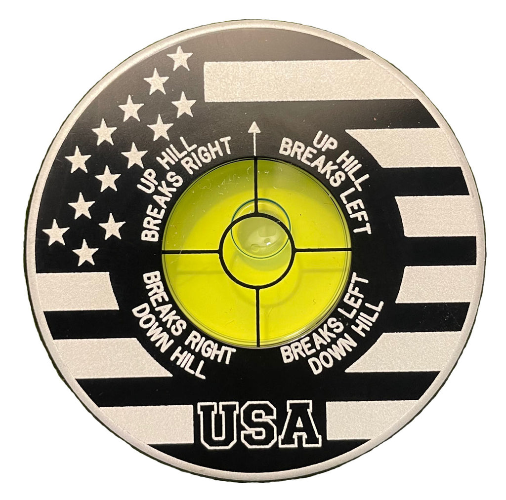 Sure Putt Pro Golf Green Reader USA Limited Edition Black Sure